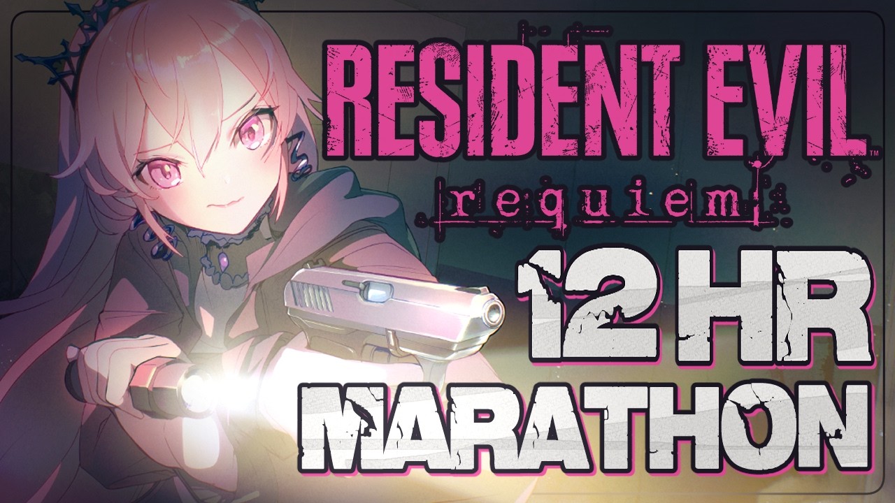 Racing my older brother to finish first! 12 HR REQUIEM MARATHON w/ your Evil Woman!!【RE9】
