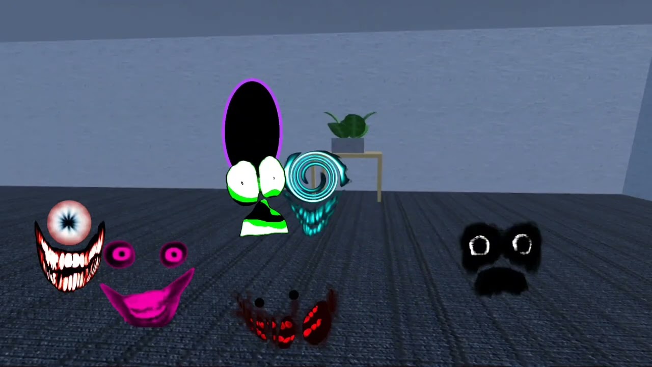 Rooms: low detailed invasion [PART 1 - 10] - Interminable rooms animation