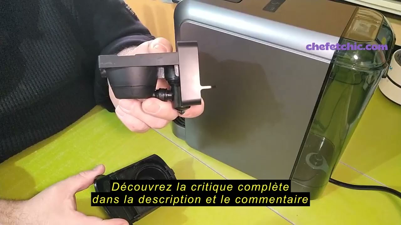 Avis sur la Cecotec Machine a Café FreeStyle Latte. Cafetière à Capsules avec Réservoir à Lait 400 m