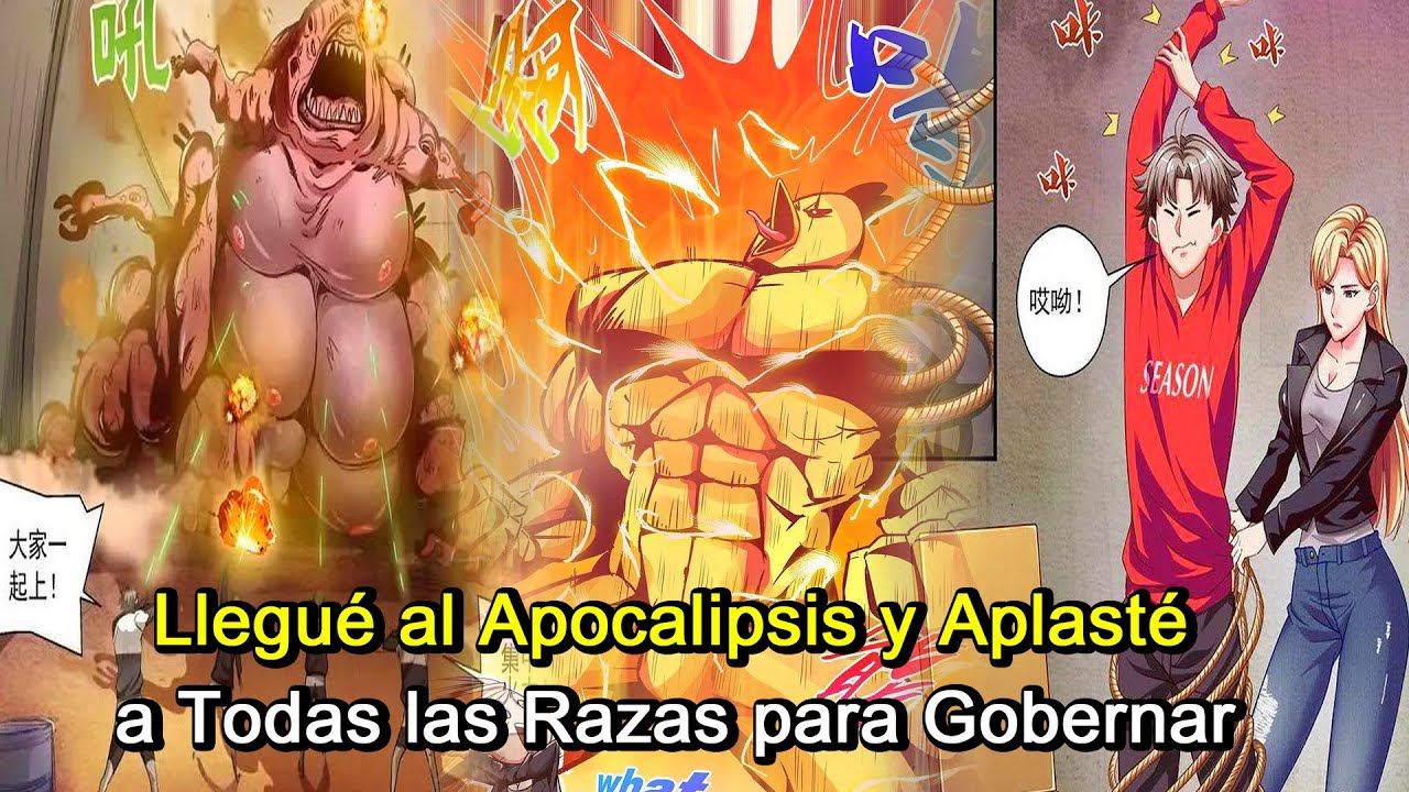Llegué al Apocalipsis y Aplasté a Todas las Razas para Gobernar | Resumen de cómic