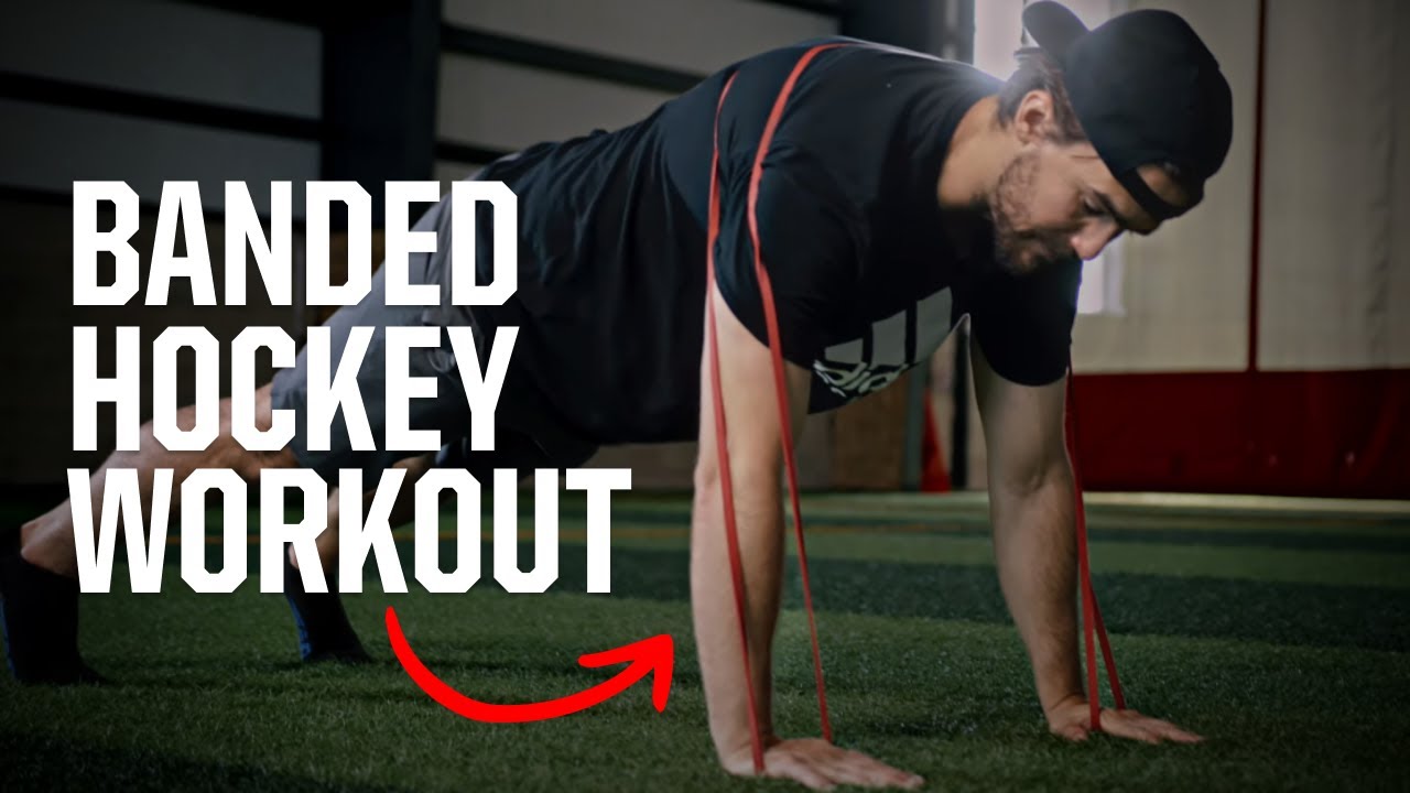 At Home BAND Workout for Hockey Players
