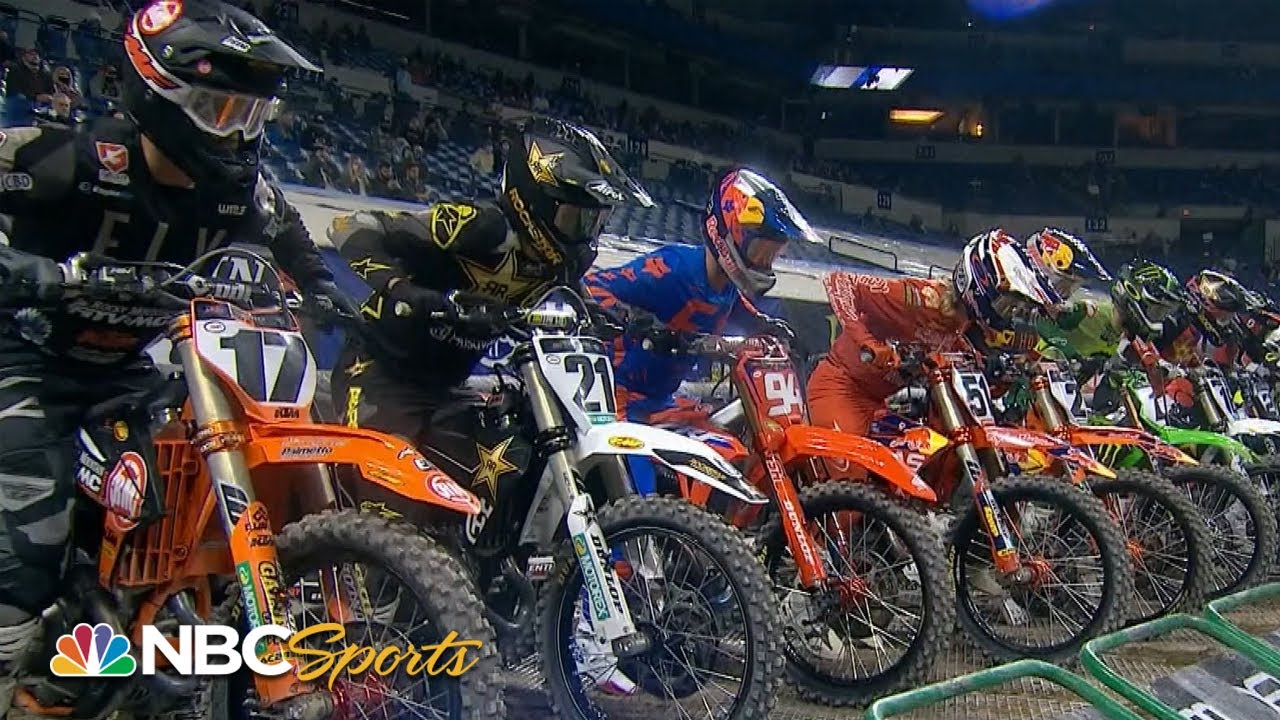Supercross Round 6: Ken Roczen sweeps in Indy, Colt Nichols&rsquo; rollercoaster main | Motorsports on NBC