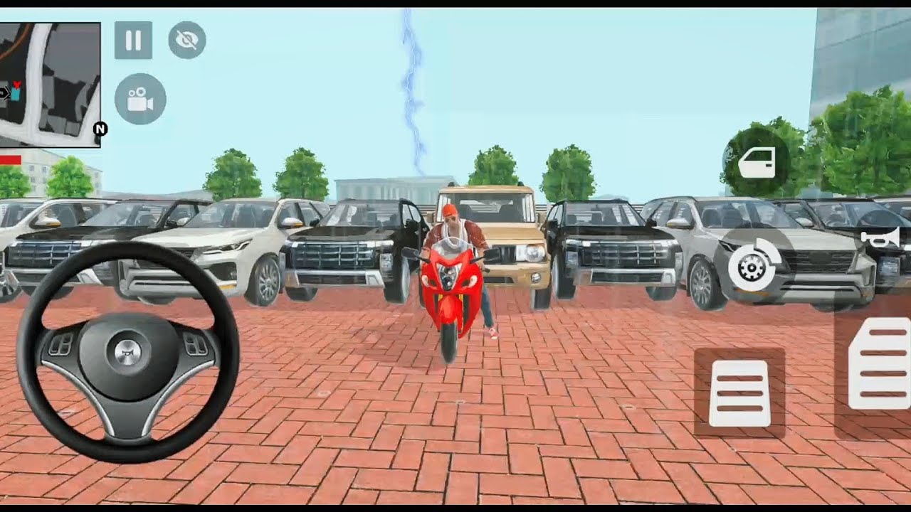 🚦Car Bike Game: Franklin Order 4️⃣ Fortuner 4️⃣ Black Mahendra SUV 🚘 and 1️⃣ Bolero Theft Auto 🇮🇳