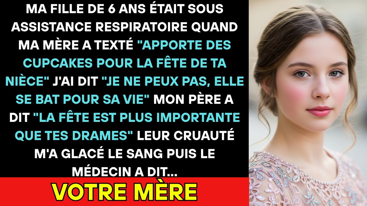 Ma Fille De Était Entre La Vie Et La Mort Après Un Accident Et Ma Mère A Dit: 
