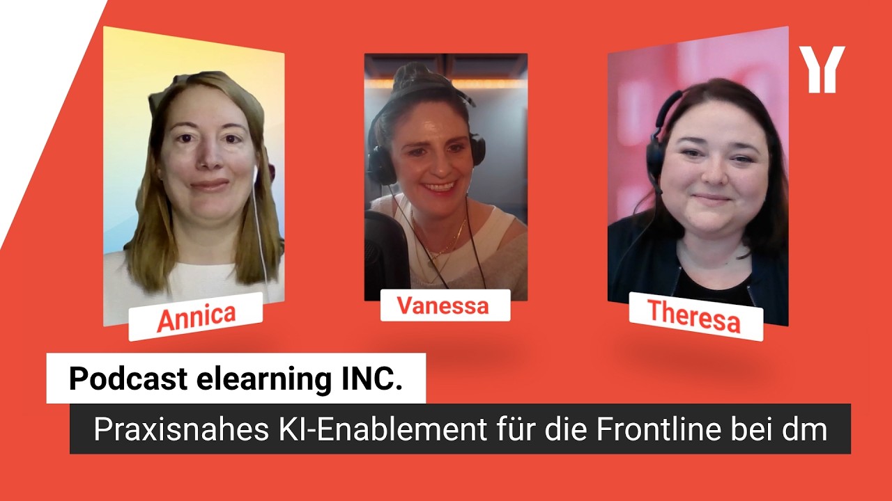 Podcast eLearning INC. #62 | Praxisnahes KI-Enablement für die Frontline bei dm