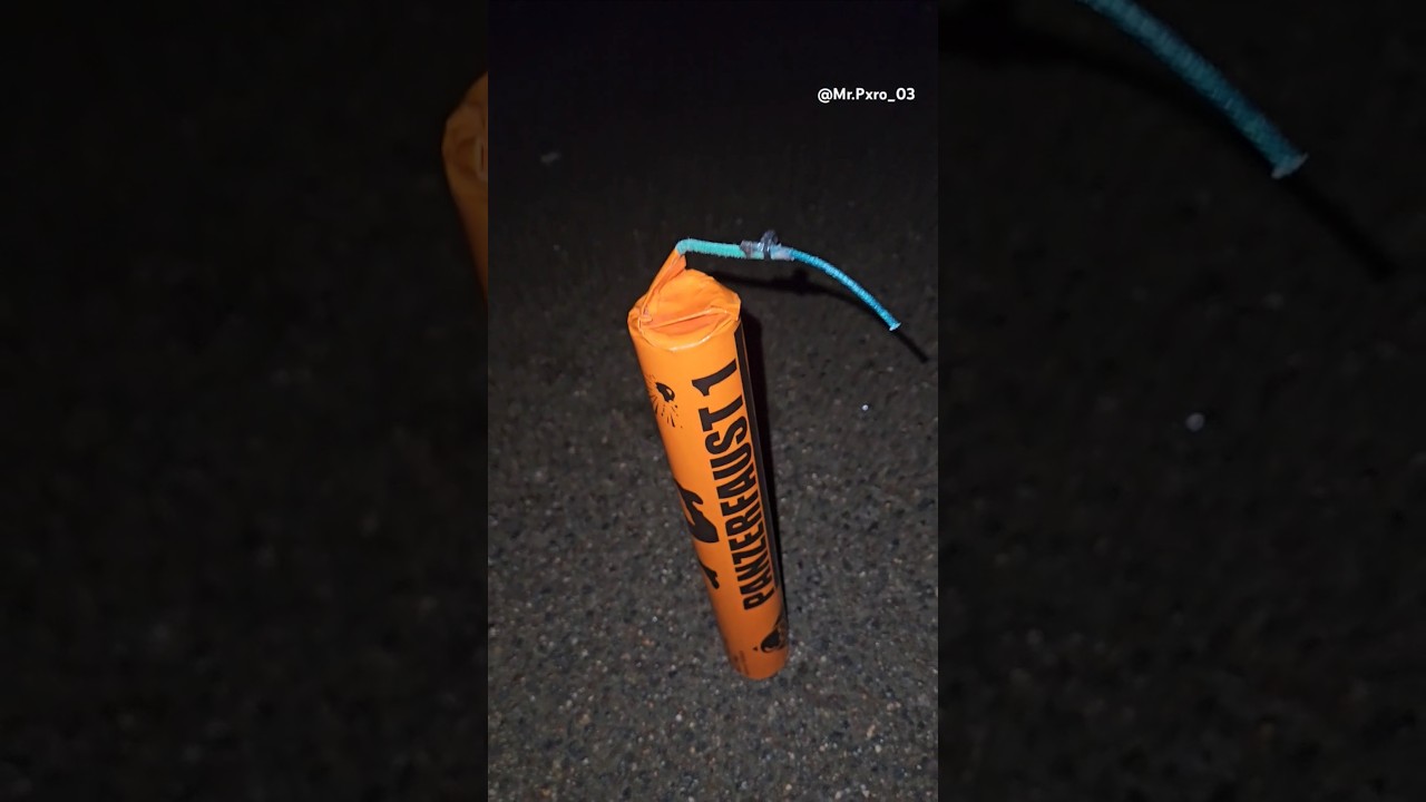 Panzerfaust 1  250g. (Keen & Partners)              #firecracker #silvester #pyrotechnik #feuerwerk
