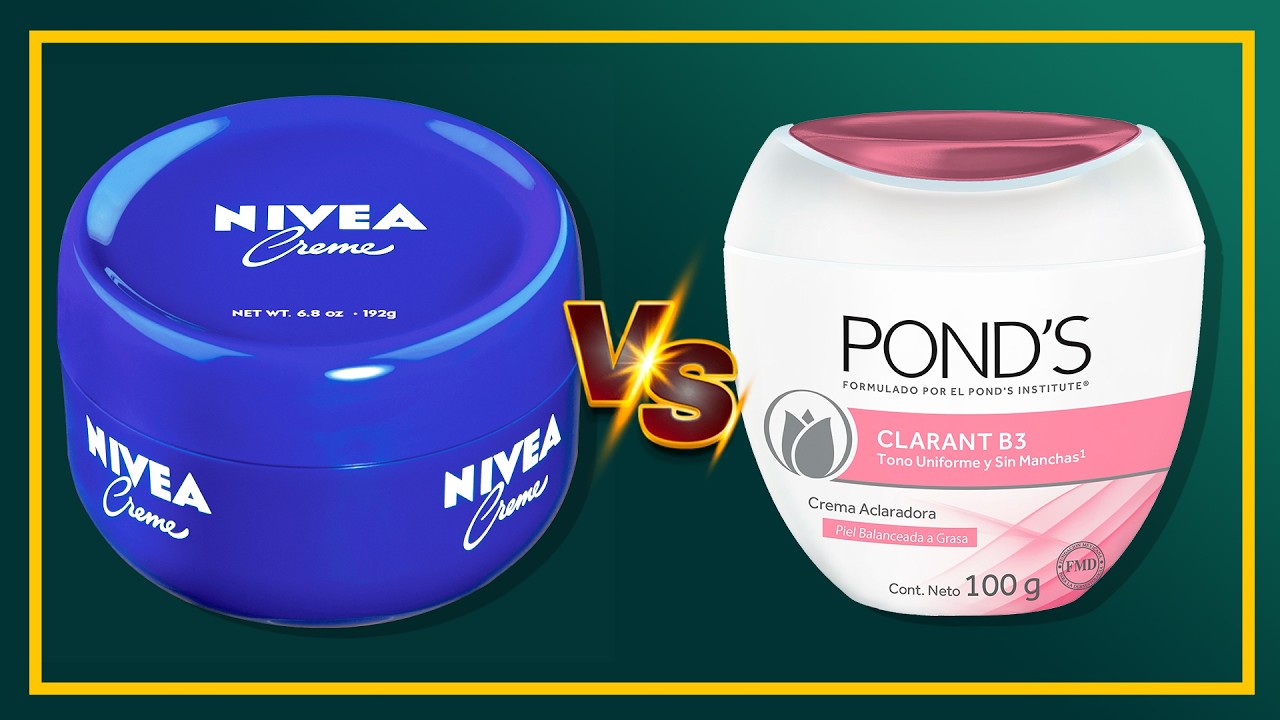 NIVEA vs. PONDS: ¡La verdad que nadie te dice! ¿Cuál es la mejor para tu piel?