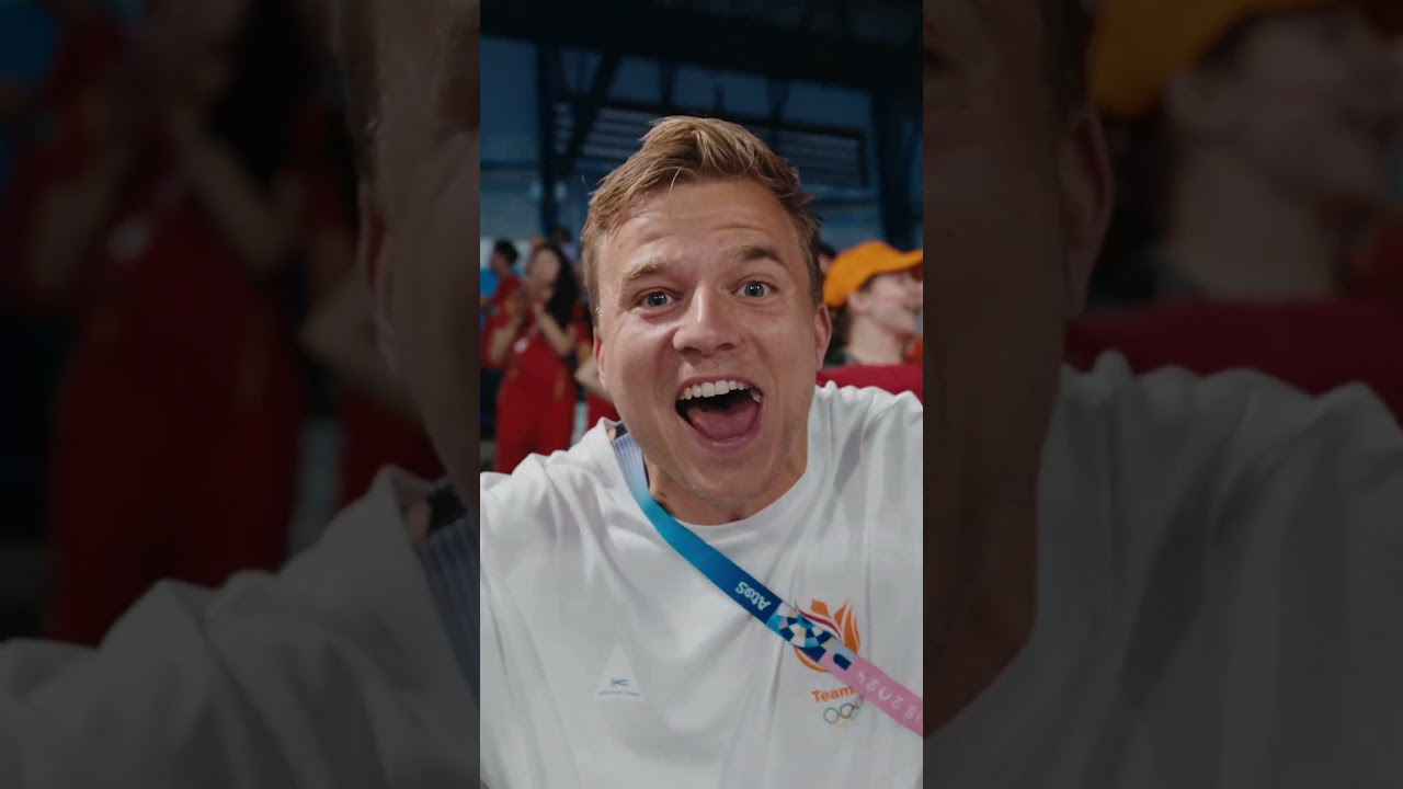 Het vijfde GOUD voor onze hockeydames 🧡 #teamnl #olympics #gold #reaction #emotions