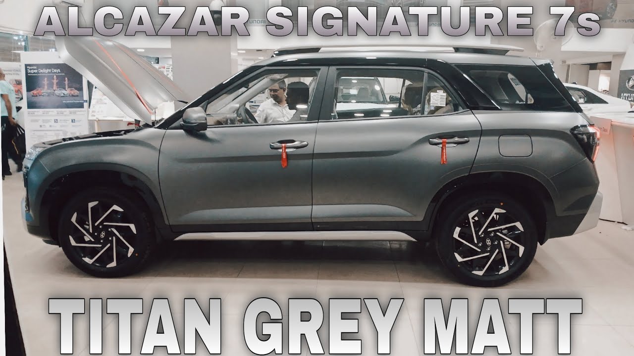 Alcazar Signature 7s Mt, Titan Grey Matt