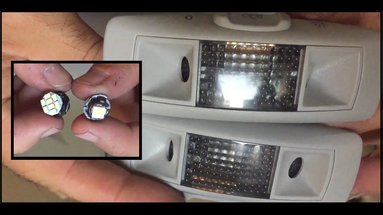 como melhorar iluminação em LED Luz de teto traseira do Golf Bora MK4 ADAPTAÇÃO T10 LED