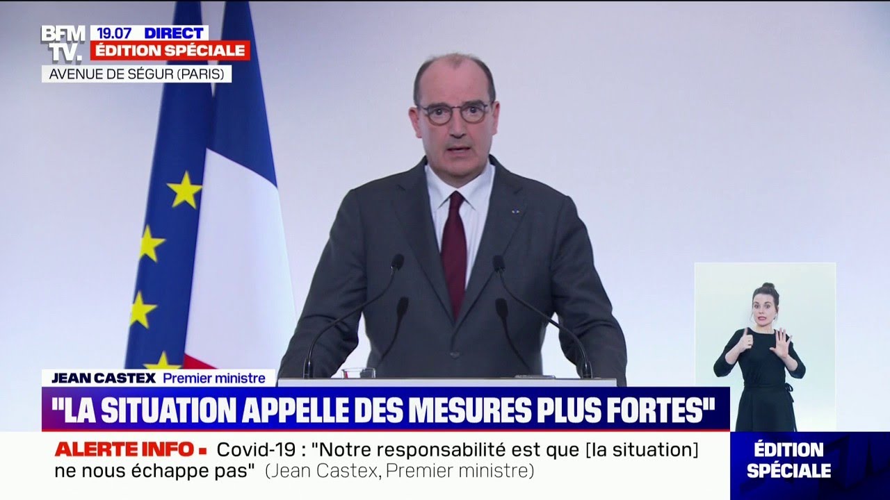 Jean Castex annonce des 