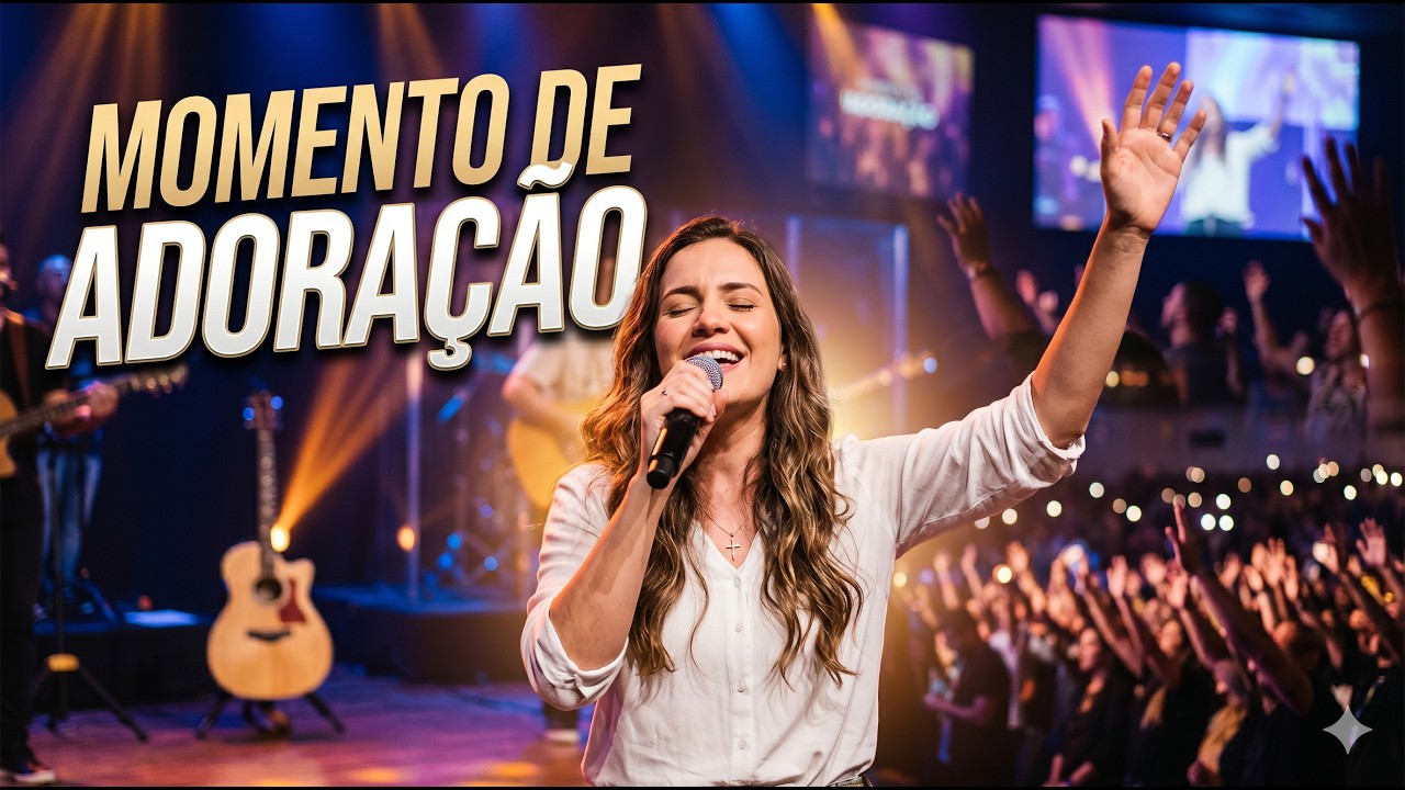 LOUVOR AO VIVO: MOMENTO DE ADORAÇÃO E RENOVO ESPIRITUAL 🙏✨