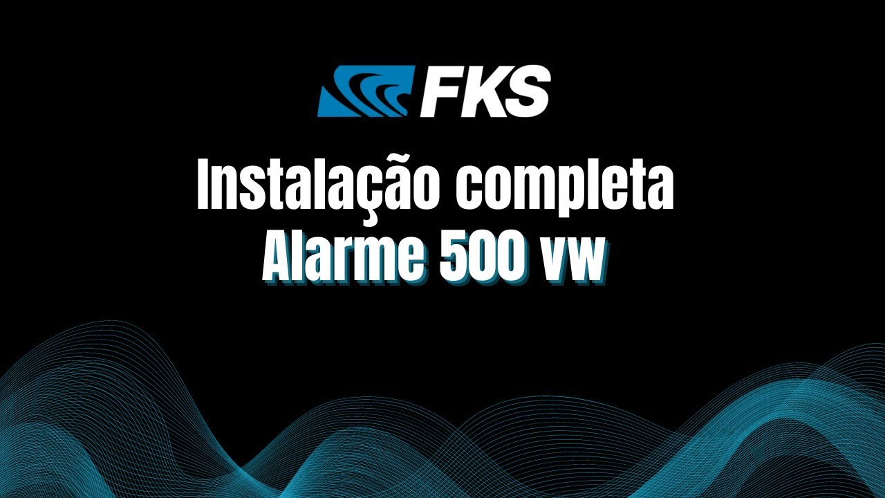 INSTALAÇÃO DETALHADA do alarme FKS FK500VW específico pra UP, GOL VOYAGE e SAVEIRO G5G6 em diante.