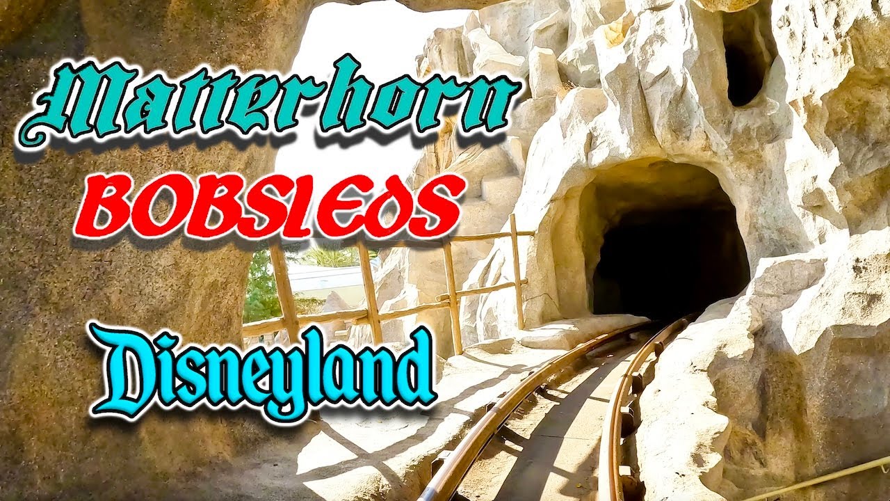 Matterhorn Bobsleds | Front Seat On-Ride POV | Disneyland Park California