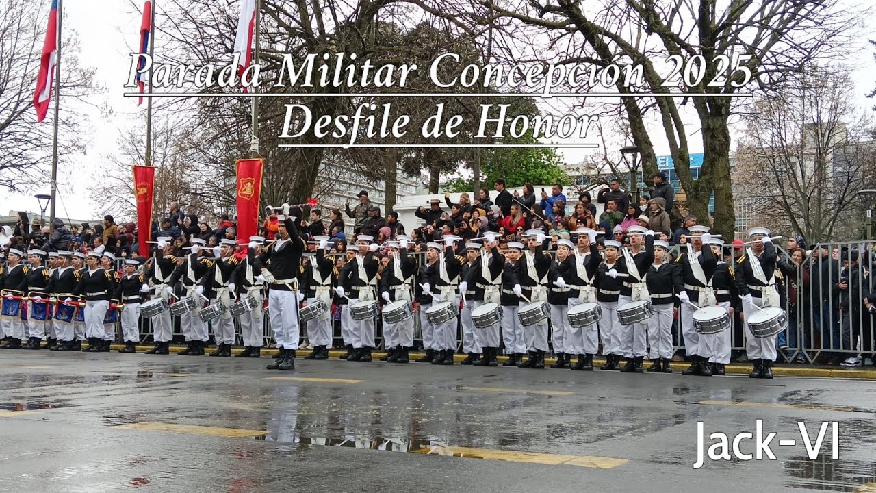 Parada Militar Concepción 2025: Desfile de Honor