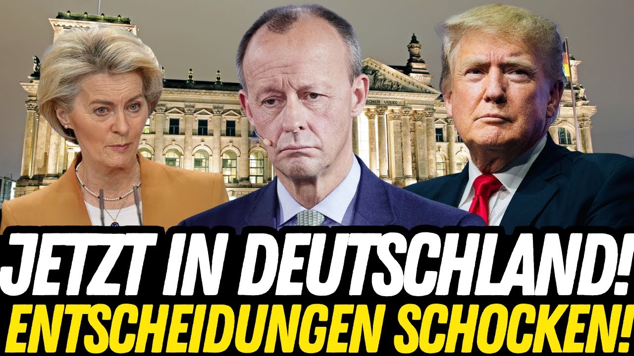DEUTSCHLAND Verliert es seinen Einfluss in Europa? Friedrich Merz: RETTER f&uuml;r DЕ Einfluss in Europa?