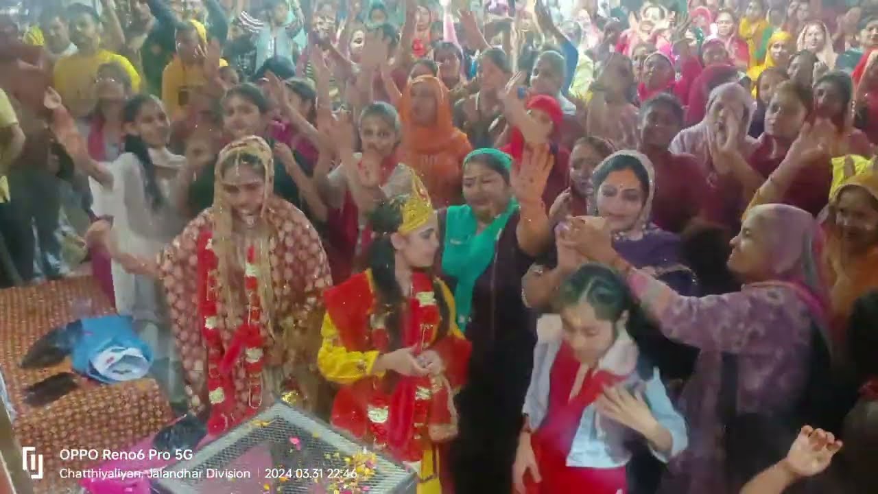 ll पंजाब बडी चत्यालि में कीर्तन का अति आंनद ll अति कृपा मेरे ठाकुर जी की ll