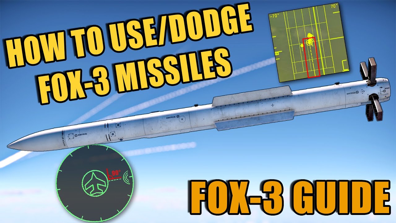 The Ultimate Guide for Using & Dodging FOX 3 Missiles | AIM 120/R 77
