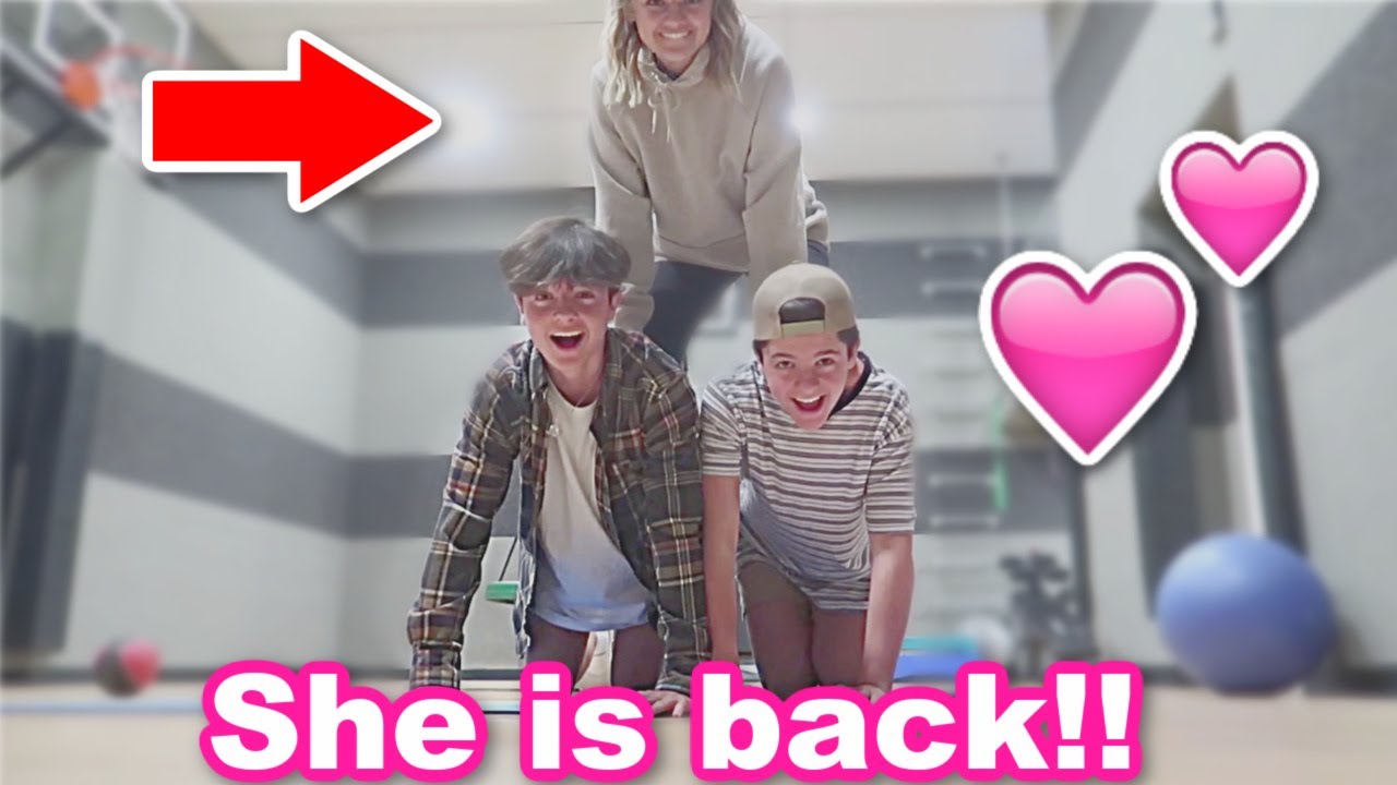 SHE'S BACK AND WE ARE ALL REUNITED