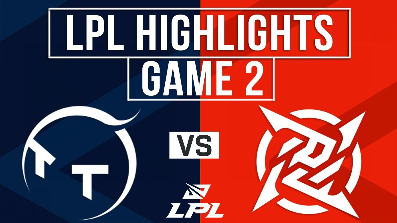 TT vs NIP Highlights Game 2 | LPL 2026 Split 1 | ThunderTalk Gaming vs Ninjas in Pyjamas