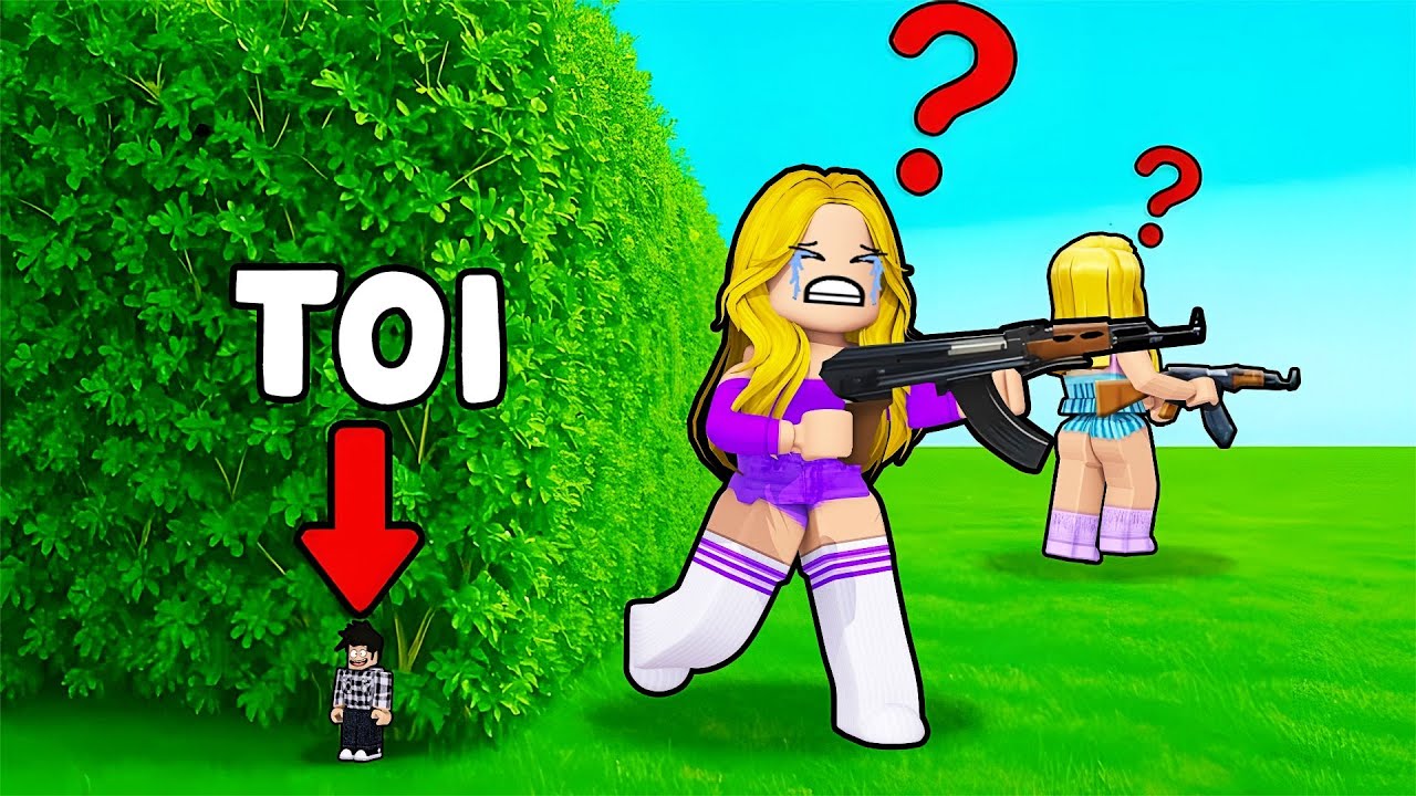 Changer de Taille pour se Cacher dans Roblox