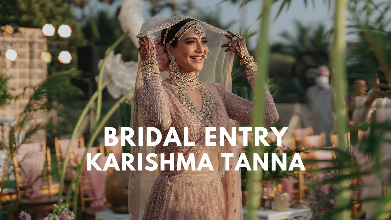KINNA SONA | BRIDAL ENTRY SONG | KARISHMA TANNA BRIDAL ENTRY | EPIC STORIES