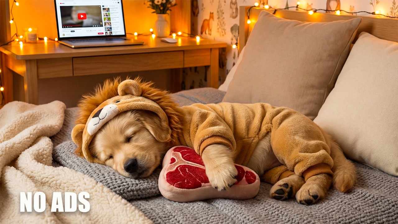 12 Hours Music for Dogs 🐾 Healing Dog Music 🎵 Deep Rest Support & Anxiety Relief for Pets