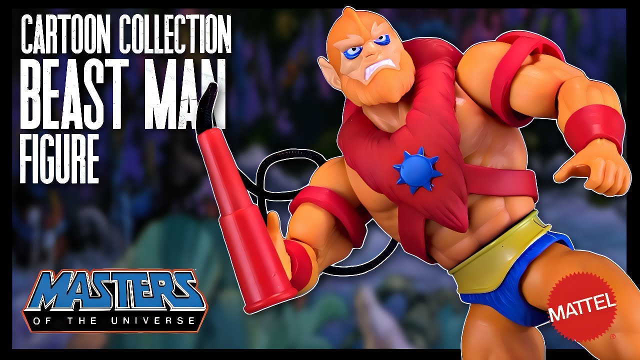 Mattel Masters Of The Universe Cartoon Collection Beast Man Figure 