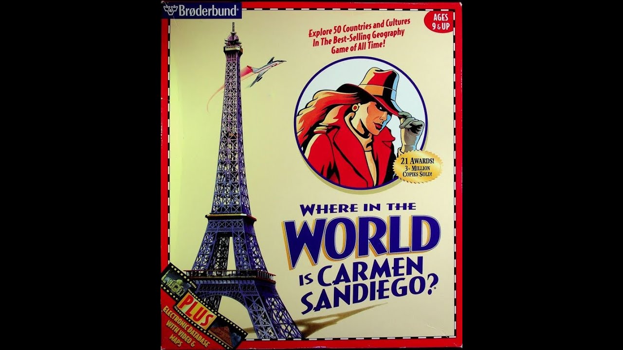 Where in the World is Carmen Sandiego? PC Full Run