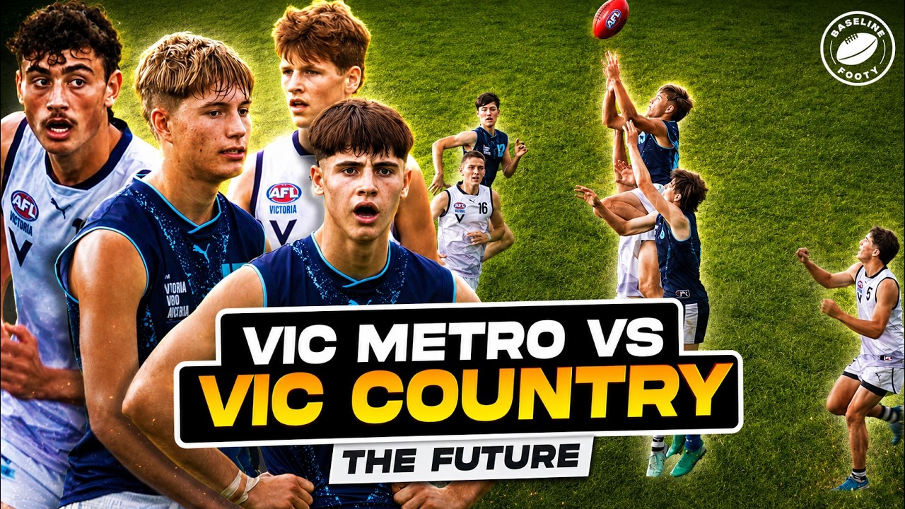 The BEST 16 year olds in Victoria just WENT AT IT | Metro v Country Trial Full Game