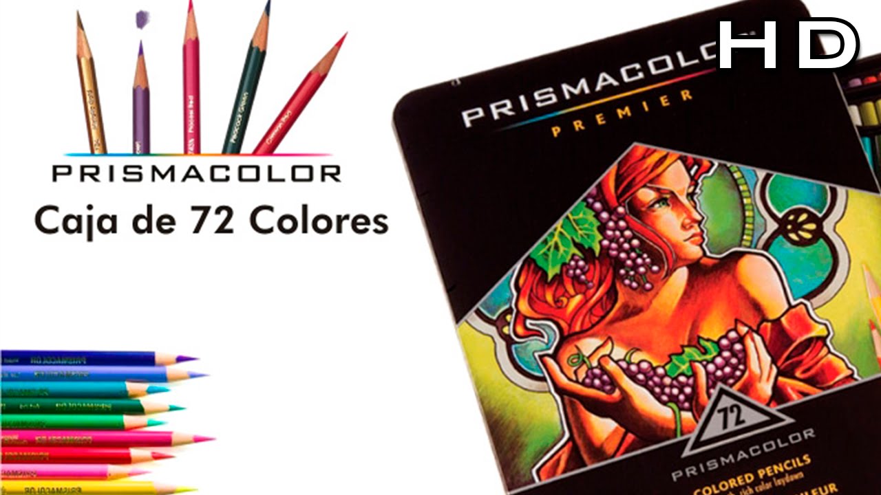 Unboxing  y Review Prismacolor Premiere Set 72 Colores - TheMaxiArte