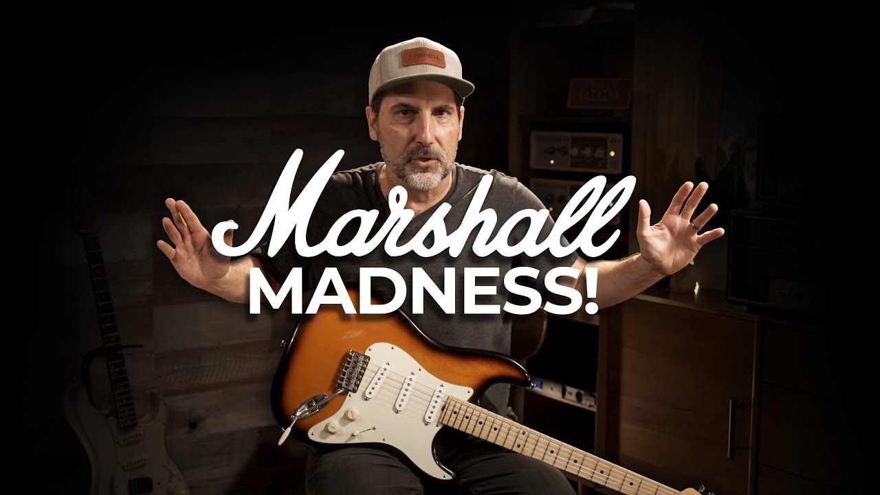 Marshall Madness: 4 усилителя Marshall в одном видео SV20H Plexi JTM20 Mini Jubilee плюс 50-ваттн...