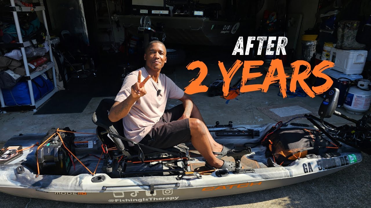 DID IT HOLD UP? Pelican Catch Mode 110 FISHING KAYAK In-depth Review After 2 Years! Mods & Upgrades