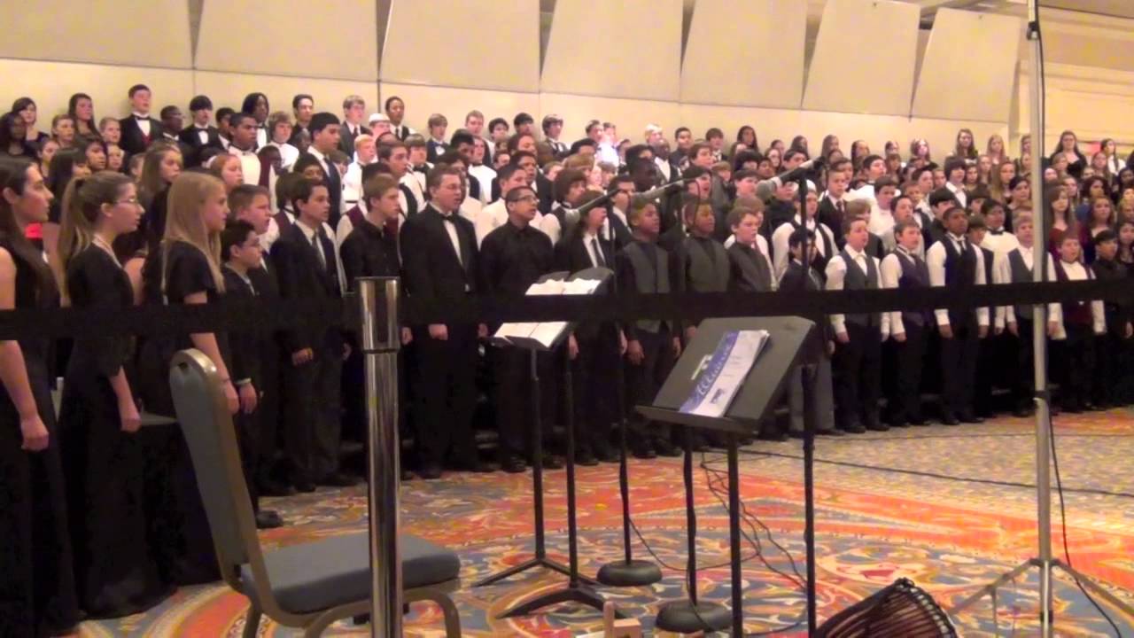 Cantate Domino by Mark Hayes; Florida All-State Middle School Mixed Choir, Dr. Judy Bowers
