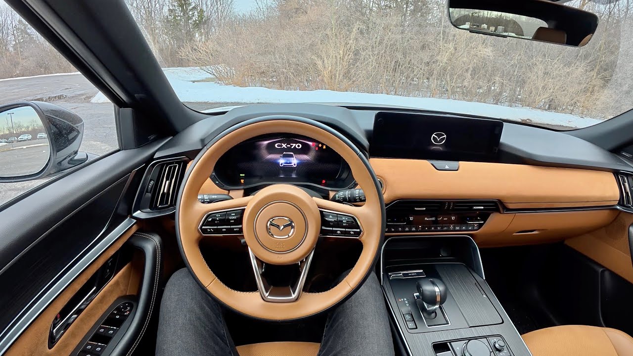 2025 Mazda CX-70 3.3 Turbo S Premium Plus - POV Driving Impressions