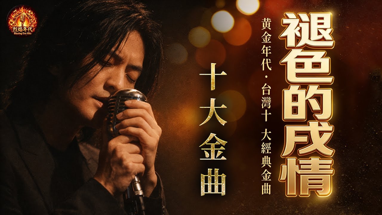 台灣十大經典金曲【那卡西 & 台語金曲 】🎸 【褪色的戀情 / 愛你無條件 / 酒後的心聲/ 酒醉的夢/ 今生只為你】這 20 首歌不只是音樂，更是回不去的人生 [陳一郎, 江蕙] 聽完淚流滿面