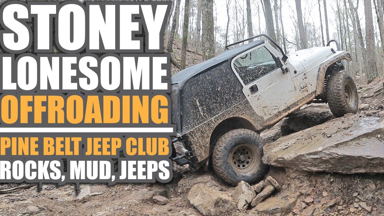 Езда на джипах в парке Stoney Lonesome OHV | Клуб джипов Pine Belt посещает Алабаму, чтобы поката...