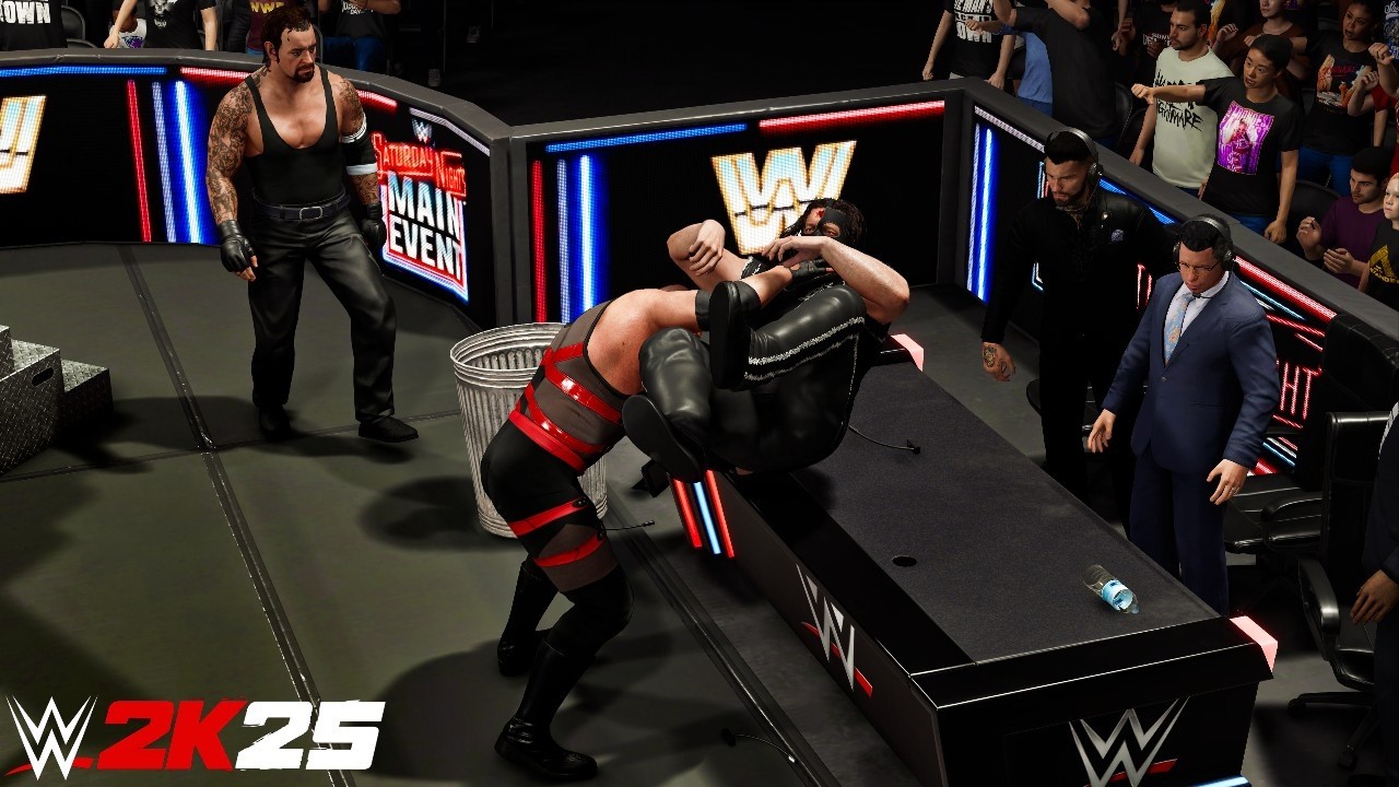 WWE 2k25 - Kane vs Undertaker vs Abyss: Extreme Rules Match at Saturday Night Main Event 