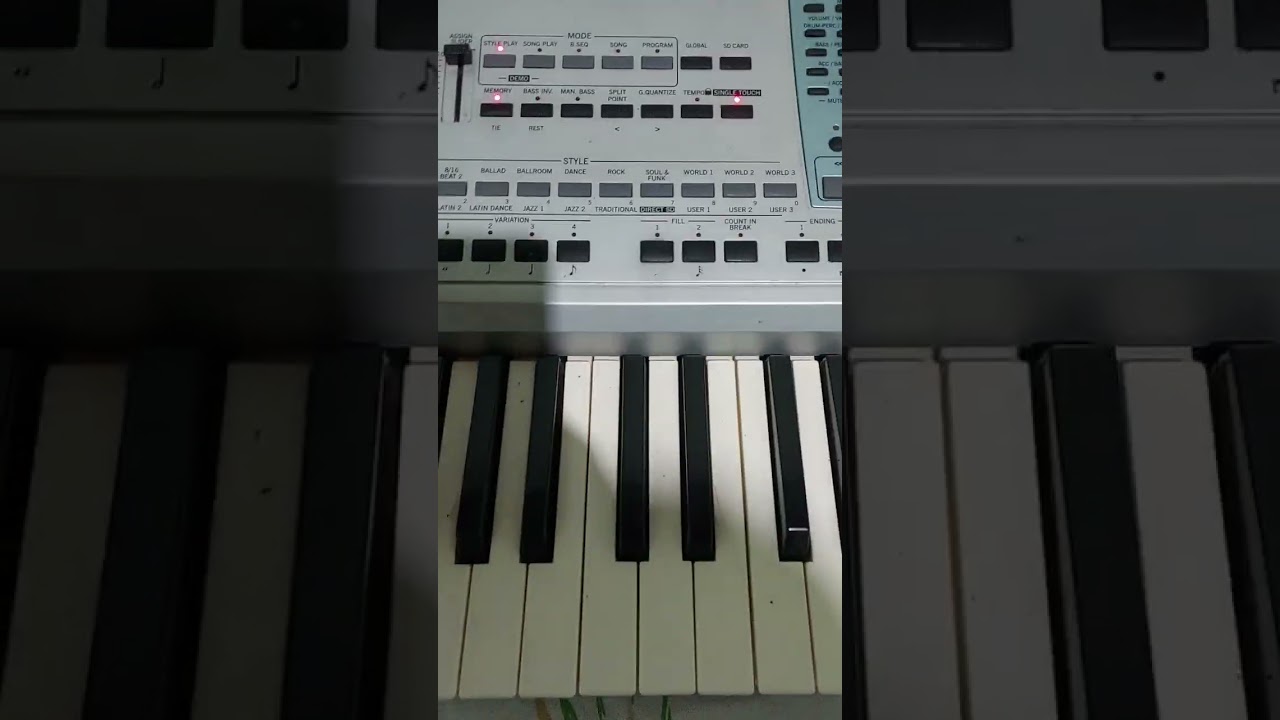 Defeito no  teclado Korg PA 50  som baixo