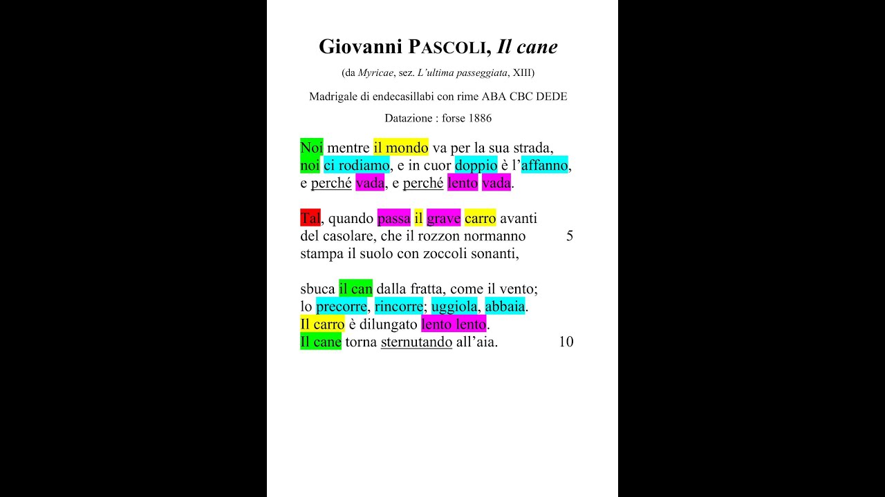 Giovanni Pascoli, 