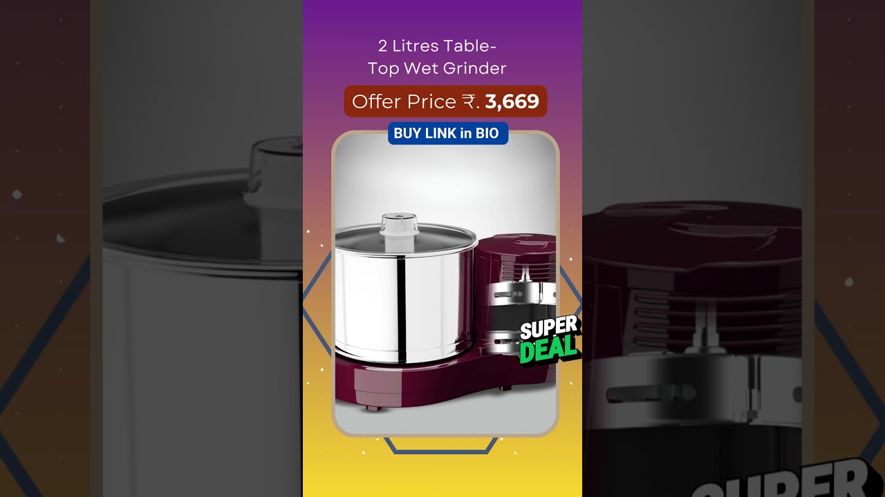 Best wet grinder under 4000 