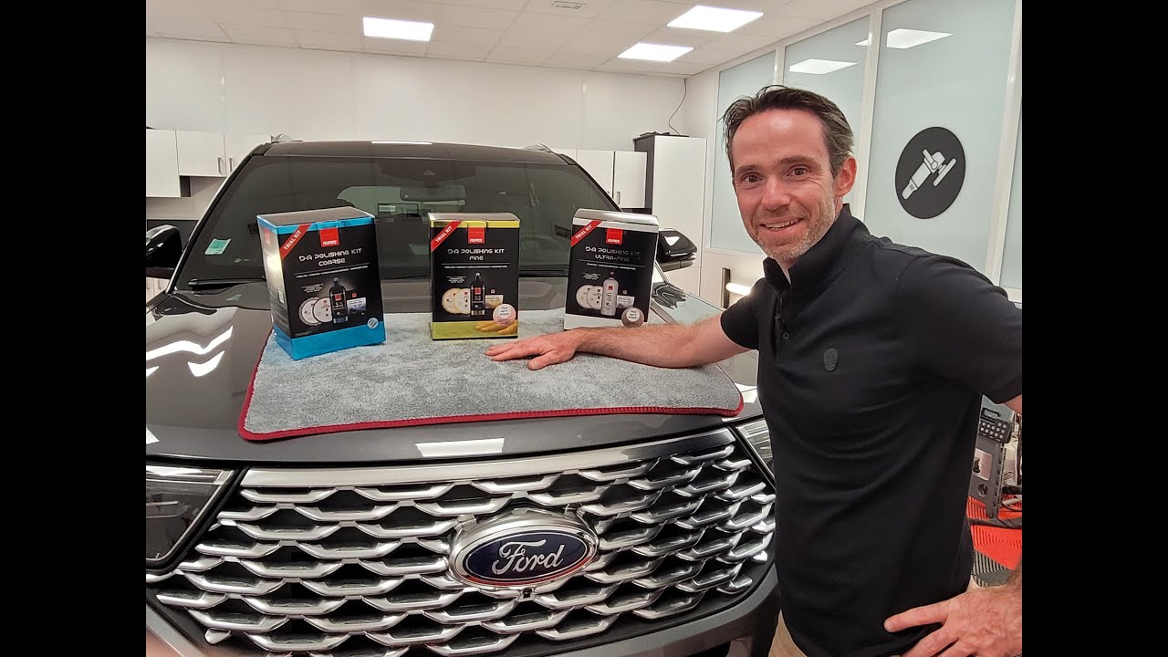 Nous vous présentons les kits DA polissage de RUPES