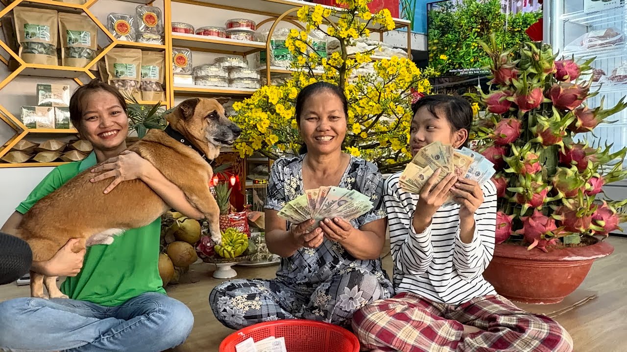 Bán trầu cau sắm vàng là có thật.  Mẹ chia sẻ tiền lời bán trầu cau 3 ngày cuối năm