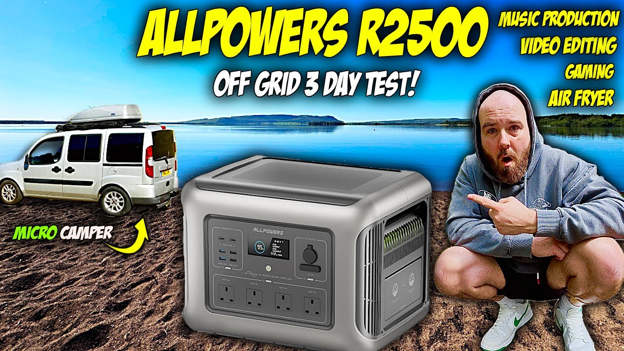 The Perfect Power Station For YOUR Van Life? Allpowers R2500