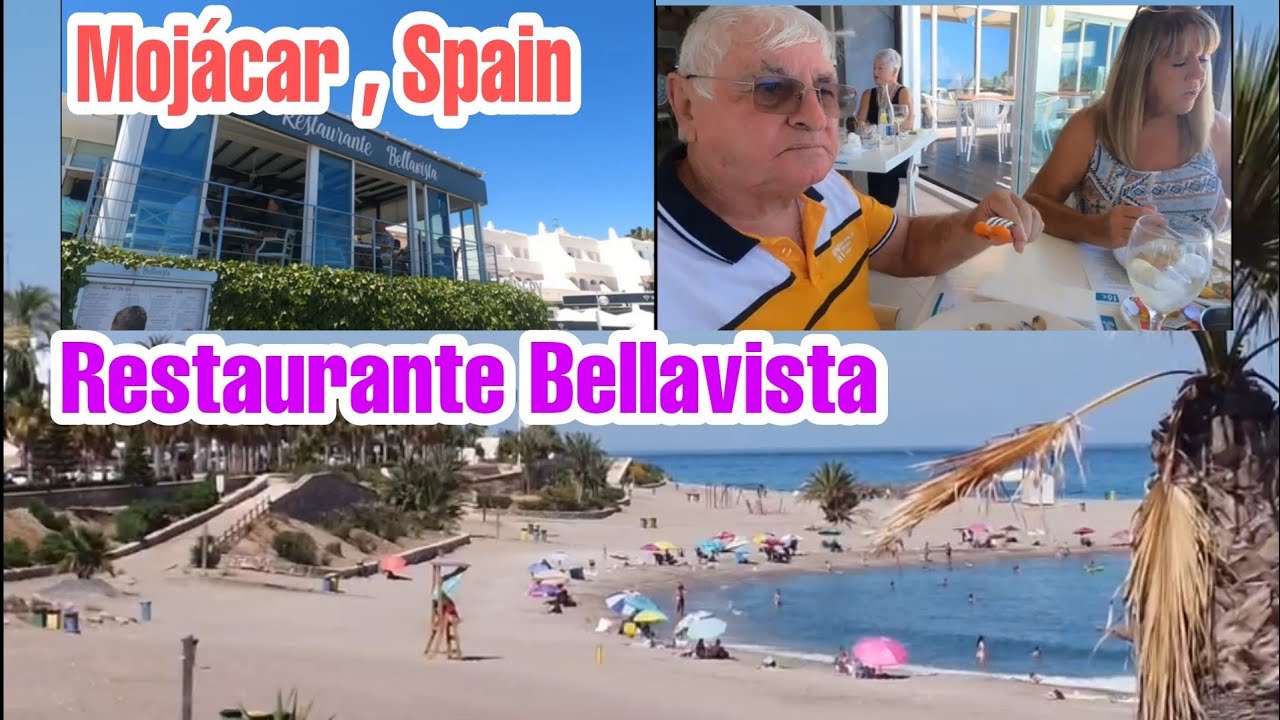 Restaurante Bellavista #mojacar #spain with my son and friends