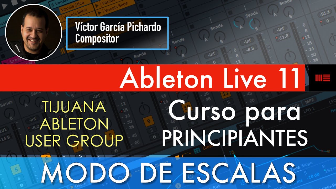 09 Uso de la Función de Escalas - Ableton Live 11 para principiantes