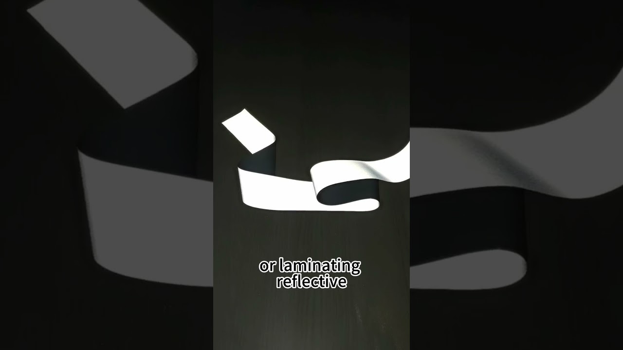 How to make reflective fabric? #shorts