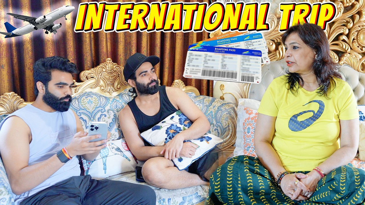 Poori family ek sath | Humaari International Trip✈️