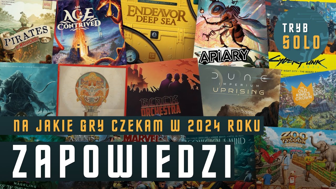 🇵🇱 Na jakie gry czekam w 2024 roku | Krótkie omówienie zapowiedzi wydawców