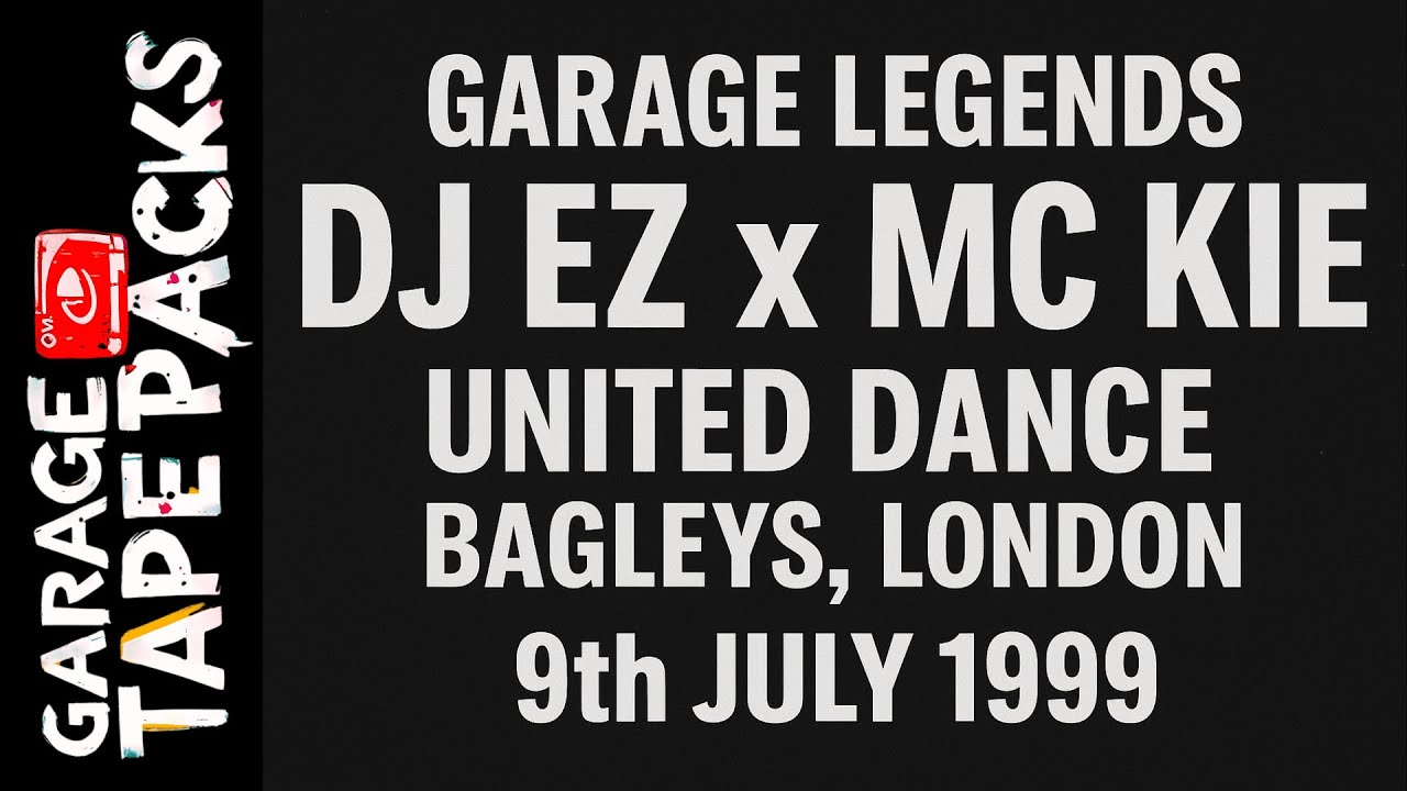 DJ EZ | United Dance 1999 | Iconic UK Garage Set